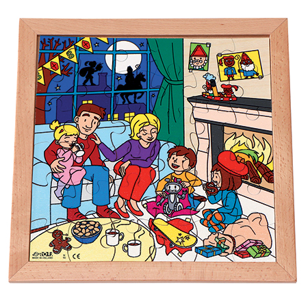[SA7596] SAINT NICHOLAS PUZZLE, 36 PCS