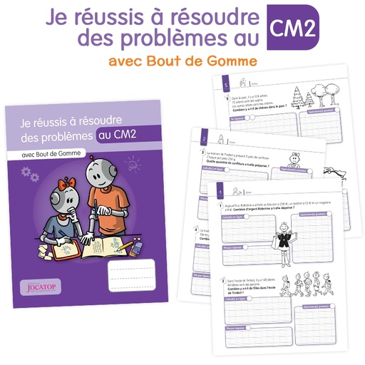 [JC6066] JE RÉUSSIS À RÉSOUDRE DES PROBLÈMES, 5-6ÈMES PRIMAIRES