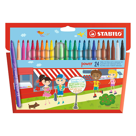 [537507] STABILO POWER MARKER, 2MM/24