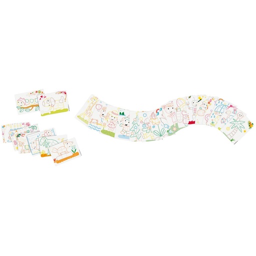 [8773] PLAYMAIS-SET MIT 24 FARBKARTEN