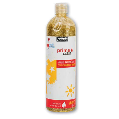 [5095] GOUDEN GLITTER GOUACHE VERNIS 1L