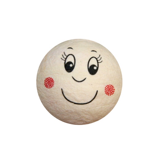 [810901] BOULES D'OUATE TETES  FILLES, 25MM