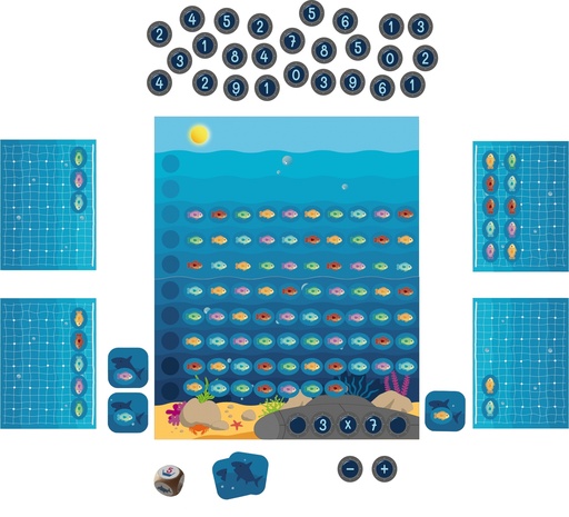 [8596] LA  GRANDE PECHE, JEU MATHEMATIQUES
