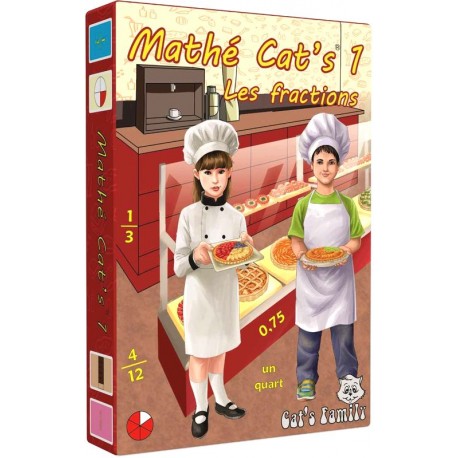 [C516] MATHE CAT'S FRACTIONS, THE CARD GAME