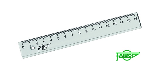 [7414B] Unbreakable plastic batten 16 cm, pack of 25