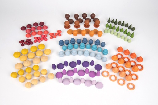 [50528] MES TRÉSORS EN BOIS COLORÉ, 168  pcs
