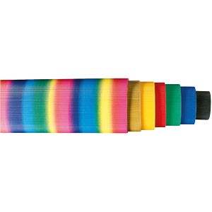 [2058] WELLPAPPE 50X70 CM, 10 SORTIERT.
