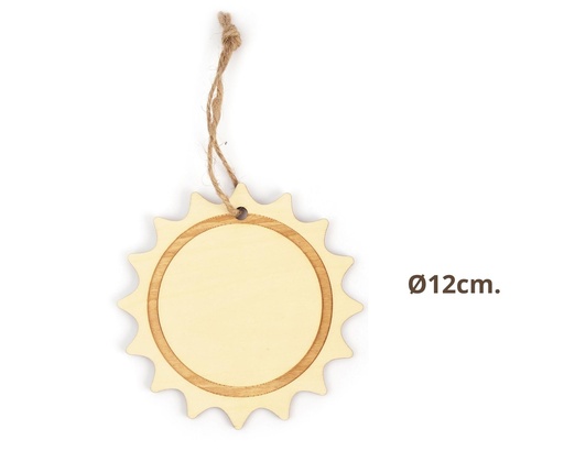 [80440] FORME CÉLESTE: SOLEIL EN BOIS