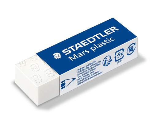 [5608] MARS PLASTIC PENCIL ERASER, PIECE