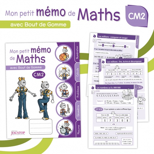 [JC6078] MY LITTLE MATHS MEMO, 5-6TH PRIMARY