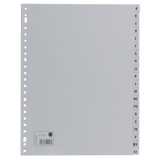[3734] INTERCALAIRES ALPHAB.A-Z PLASTIQUE