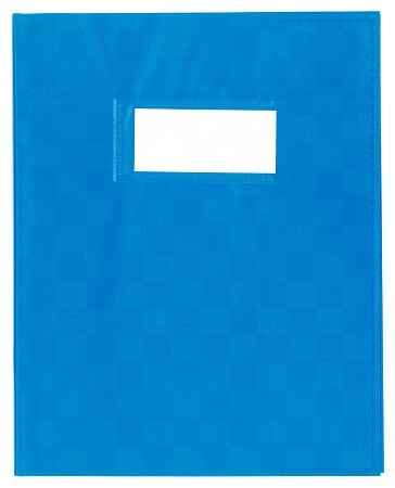 [0601B4] COUVRE-CAHIERS ÉCOLIER BLEU, LOT DE 25