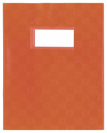 [0602B5] ORANGE CUT NOTEBOOK COVERS, PACK OF 25