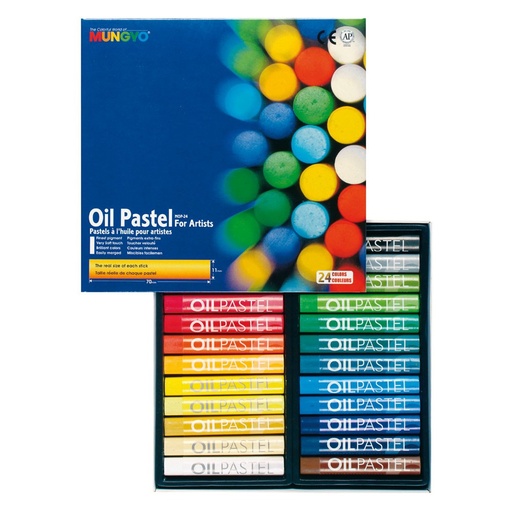 [52582] ARTIST OIL PASTELS, BOX OF 24
